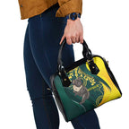 Australia Day Shoulder Handbag Koala Aboriginal Art