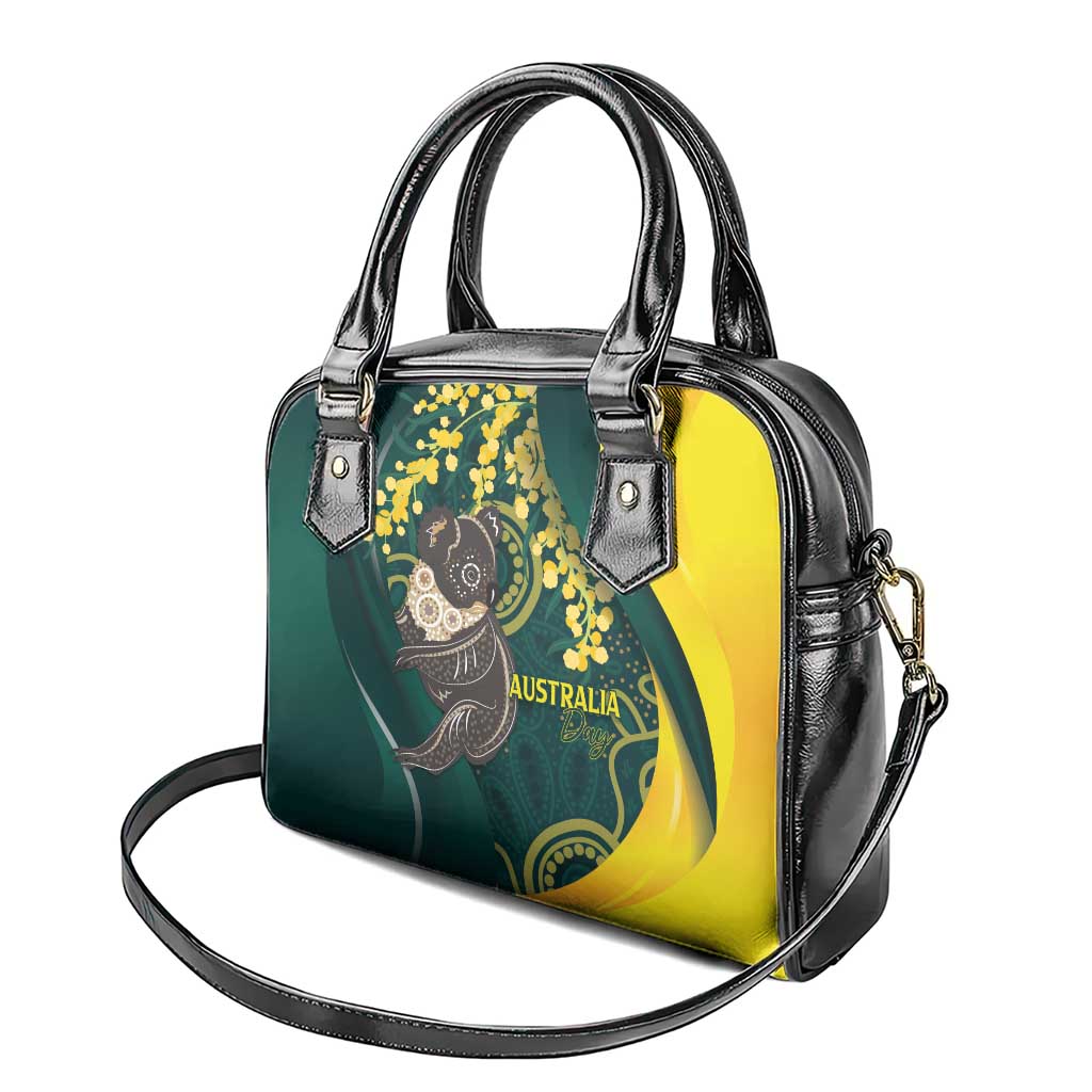 Australia Day Shoulder Handbag Koala Aboriginal Art