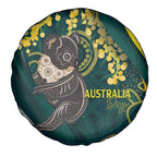 Australia Day Spare Tire Cover Koala Aboriginal Art