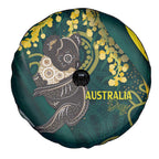 Australia Day Spare Tire Cover Koala Aboriginal Art