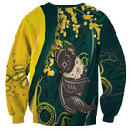Australia Day Sweatshirt Koala Aboriginal Art