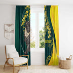 Australia Day Window Curtain Koala Aboriginal Art