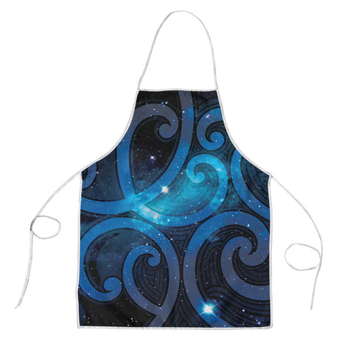 New Zealand Maori Matariki Apron Galaxy Kowhaiwhai