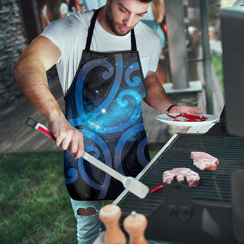 New Zealand Maori Matariki Apron Galaxy Kowhaiwhai