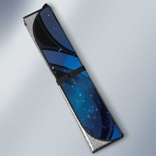 New Zealand Maori Matariki Auto Sun Shade Galaxy Kowhaiwhai