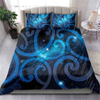 New Zealand Maori Matariki Bedding Set Galaxy Kowhaiwhai