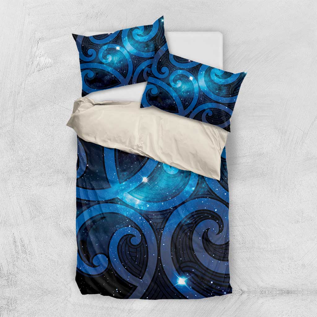 New Zealand Maori Matariki Bedding Set Galaxy Kowhaiwhai