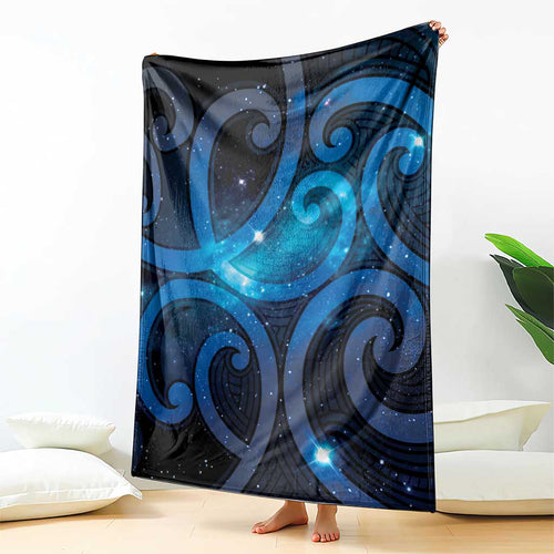 New Zealand Maori Matariki Blanket Galaxy Kowhaiwhai