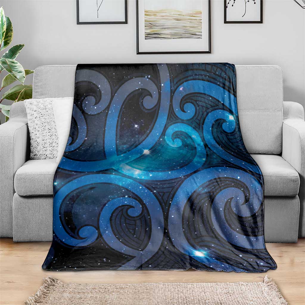 New Zealand Maori Matariki Blanket Galaxy Kowhaiwhai