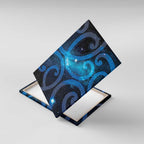 New Zealand Maori Matariki Canvas Wall Art Galaxy Kowhaiwhai
