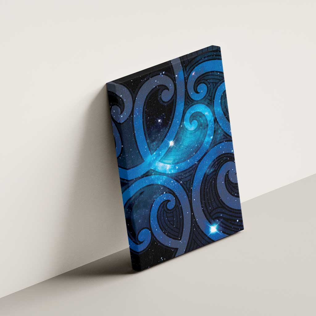 New Zealand Maori Matariki Canvas Wall Art Galaxy Kowhaiwhai
