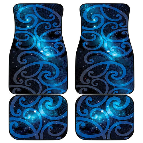 New Zealand Maori Matariki Car Mats Galaxy Kowhaiwhai