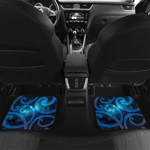 New Zealand Maori Matariki Car Mats Galaxy Kowhaiwhai