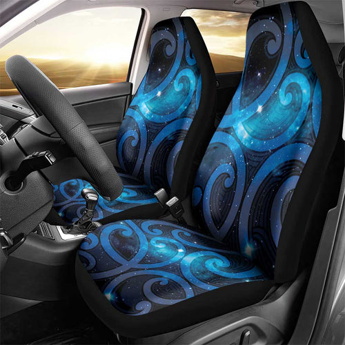 New Zealand Maori Matariki Car Seat Cover Galaxy Kowhaiwhai
