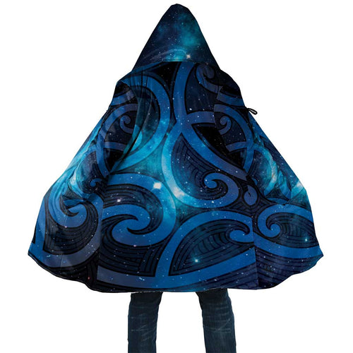 New Zealand Maori Matariki Cloak Galaxy Kowhaiwhai