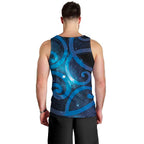 New Zealand Maori Matariki Men Tank Top Galaxy Kowhaiwhai