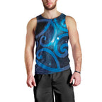 New Zealand Maori Matariki Men Tank Top Galaxy Kowhaiwhai