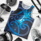 New Zealand Maori Matariki Men Tank Top Galaxy Kowhaiwhai