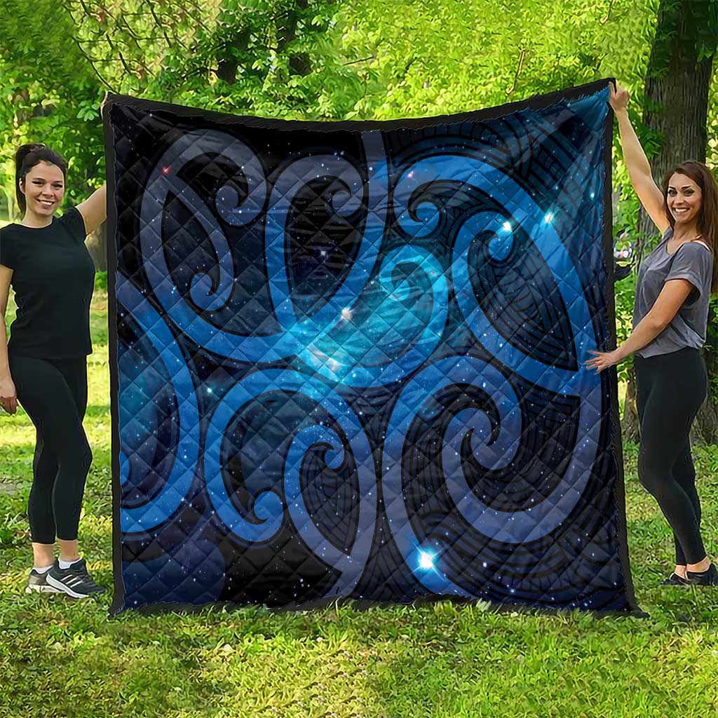 New Zealand Maori Matariki Quilt Galaxy Kowhaiwhai