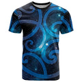 New Zealand Maori Matariki T Shirt Galaxy Kowhaiwhai