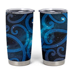 New Zealand Maori Matariki Tumbler Cup Galaxy Kowhaiwhai