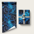 New Zealand Maori Matariki Wrapping Paper Galaxy Kowhaiwhai