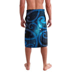 Tui Bird New Zealand Starry Sky Lavalava Maori Koru