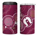 NAIDOC Week 4 in 1 Can Cooler Tumbler QLD Maroons Kangaroo