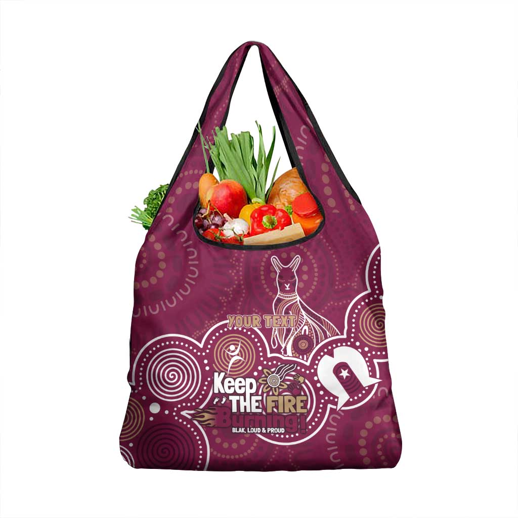 NAIDOC Week Grocery Bag QLD Maroons Kangaroo