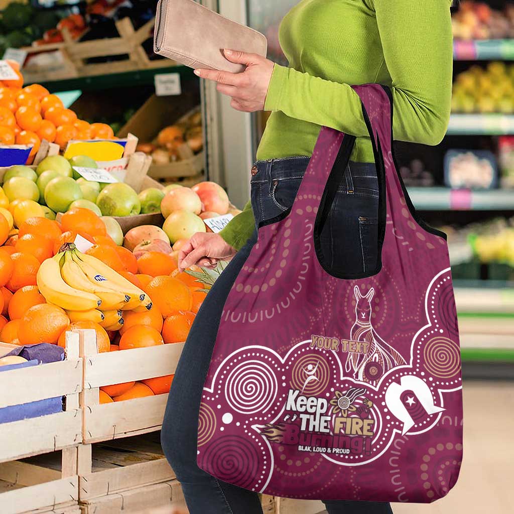 NAIDOC Week Grocery Bag QLD Maroons Kangaroo