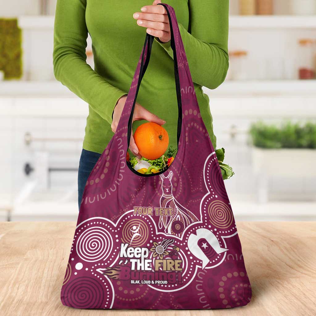 NAIDOC Week Grocery Bag QLD Maroons Kangaroo