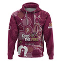 NAIDOC Week Hoodie QLD Maroons Kangaroo