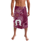 NAIDOC Week Lavalava QLD Maroons Kangaroo