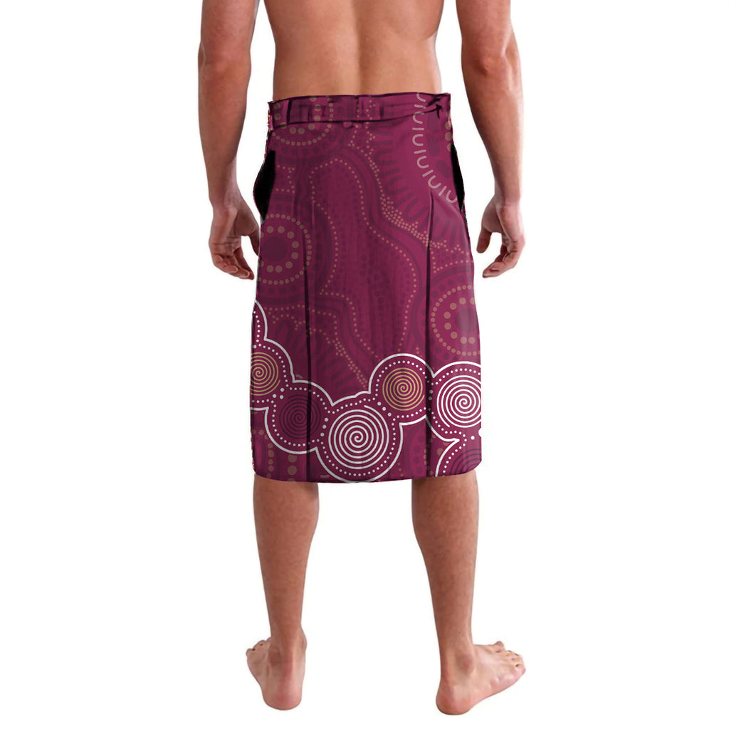 NAIDOC Week Lavalava QLD Maroons Kangaroo