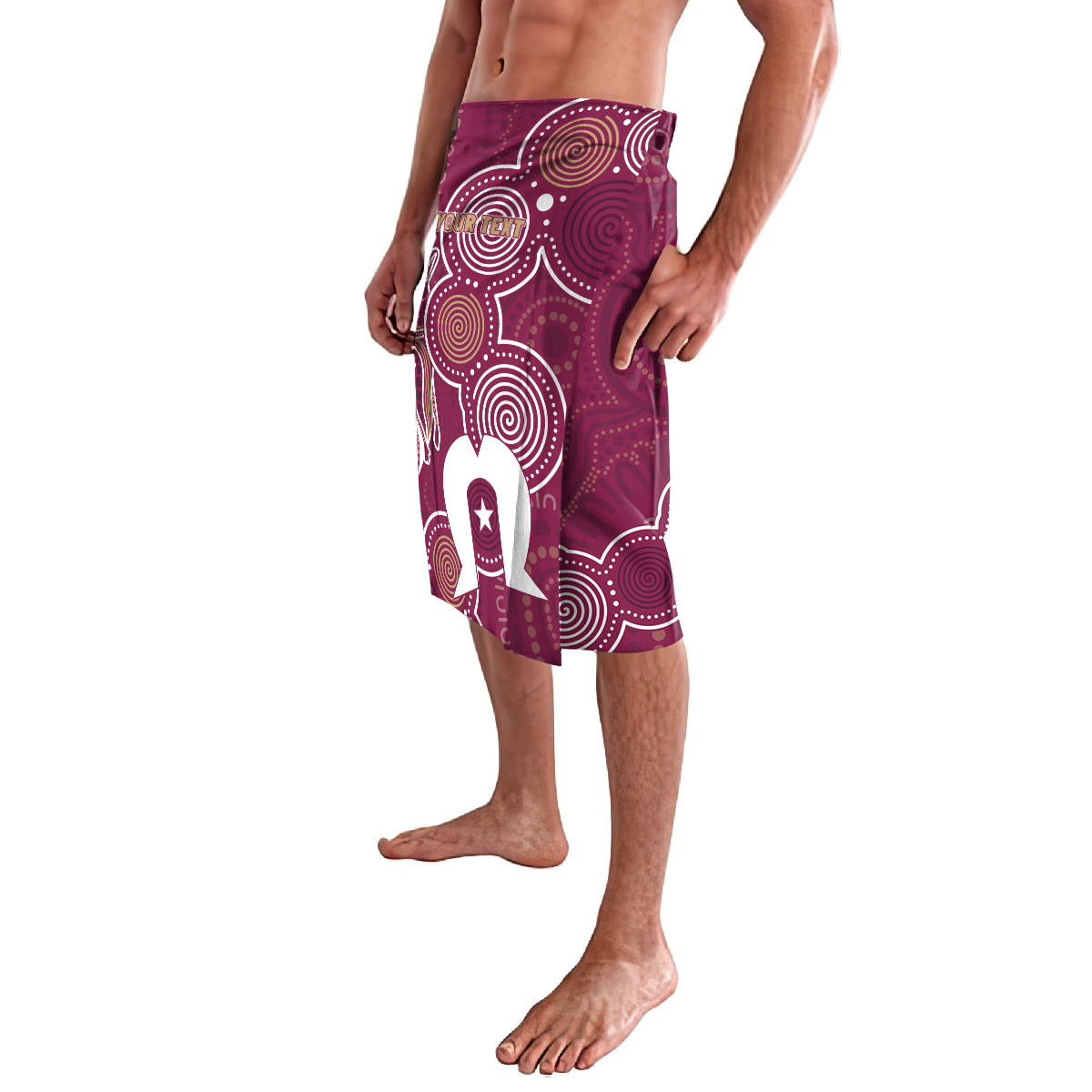 NAIDOC Week Lavalava QLD Maroons Kangaroo