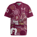 NAIDOC Week Rugby Jersey QLD Maroons Kangaroo