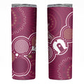 NAIDOC Week Skinny Tumbler QLD Maroons Kangaroo