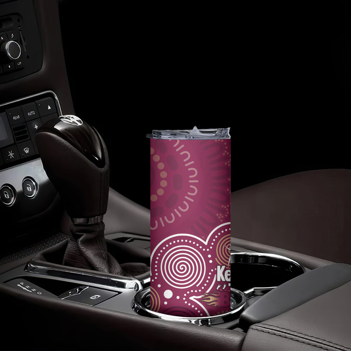 NAIDOC Week Skinny Tumbler QLD Maroons Kangaroo