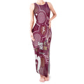 NAIDOC Week Tank Maxi Dress QLD Maroons Kangaroo
