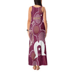 NAIDOC Week Tank Maxi Dress QLD Maroons Kangaroo