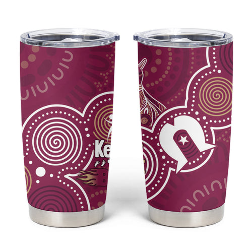 NAIDOC Week Tumbler Cup QLD Maroons Kangaroo