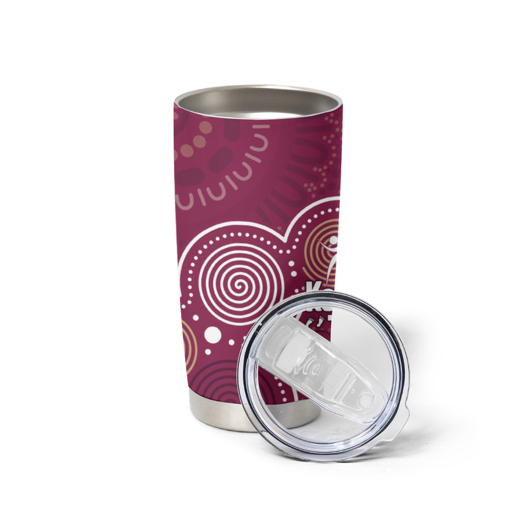 NAIDOC Week Tumbler Cup QLD Maroons Kangaroo