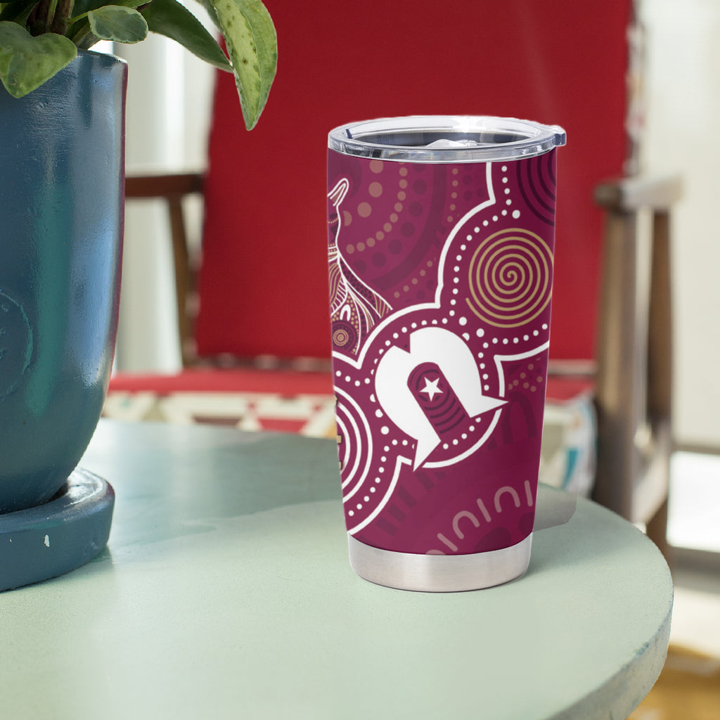 NAIDOC Week Tumbler Cup QLD Maroons Kangaroo