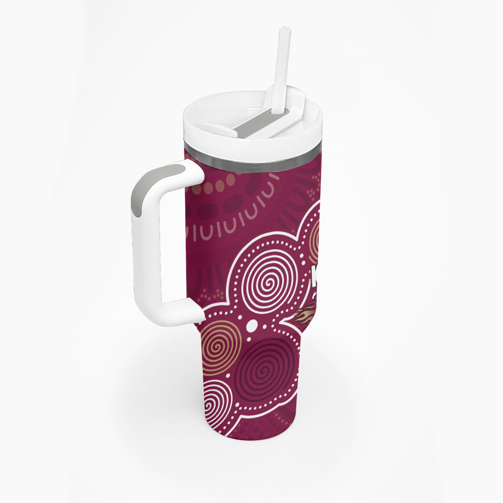 NAIDOC Week Tumbler With Handle QLD Maroons Kangaroo