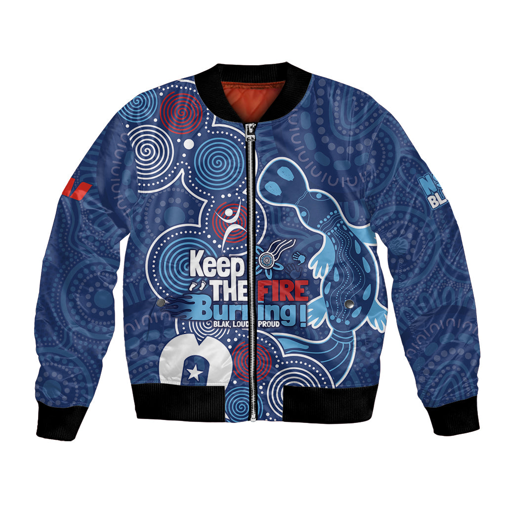 NAIDOC Week Bomber Jacket NSW Blues Platypus