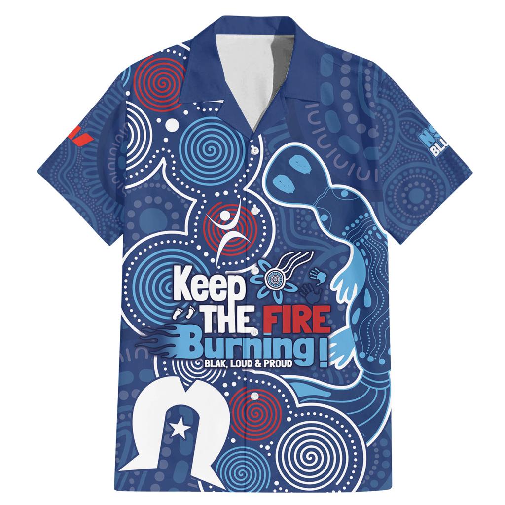 NAIDOC Week Family Matching Mermaid Dress and Hawaiian Shirt NSW Blues Platypus