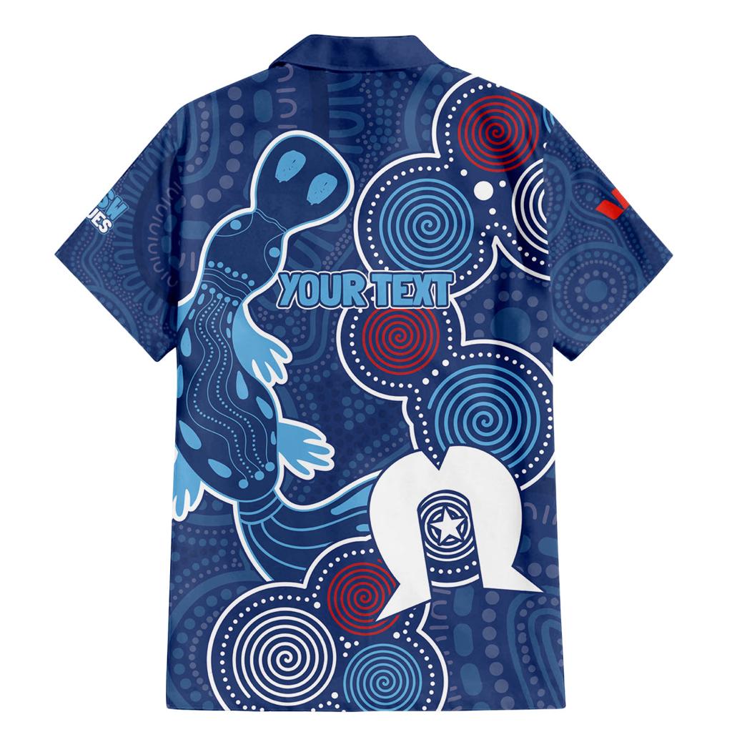 NAIDOC Week Family Matching Mermaid Dress and Hawaiian Shirt NSW Blues Platypus