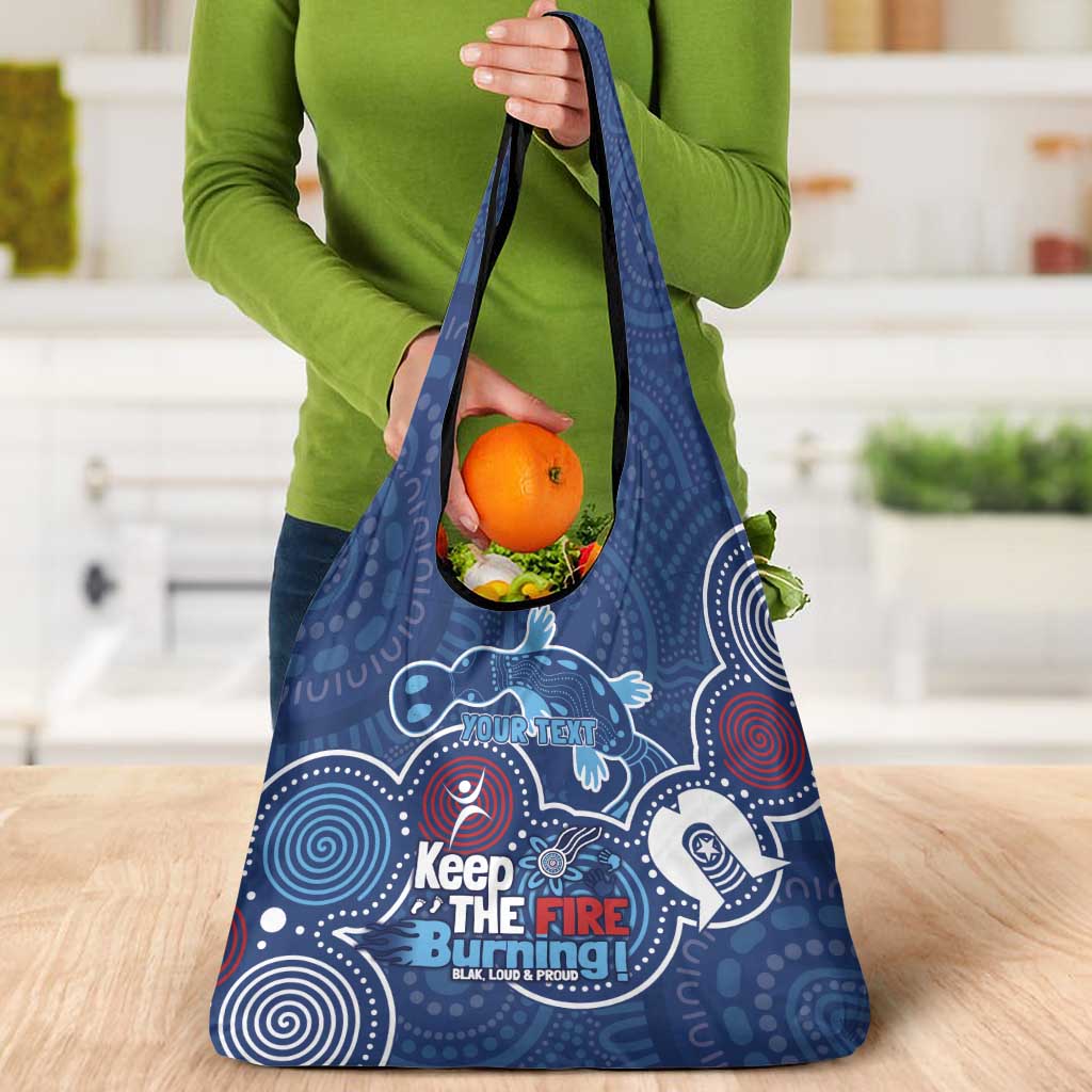 NAIDOC Week Grocery Bag NSW Blues Platypus