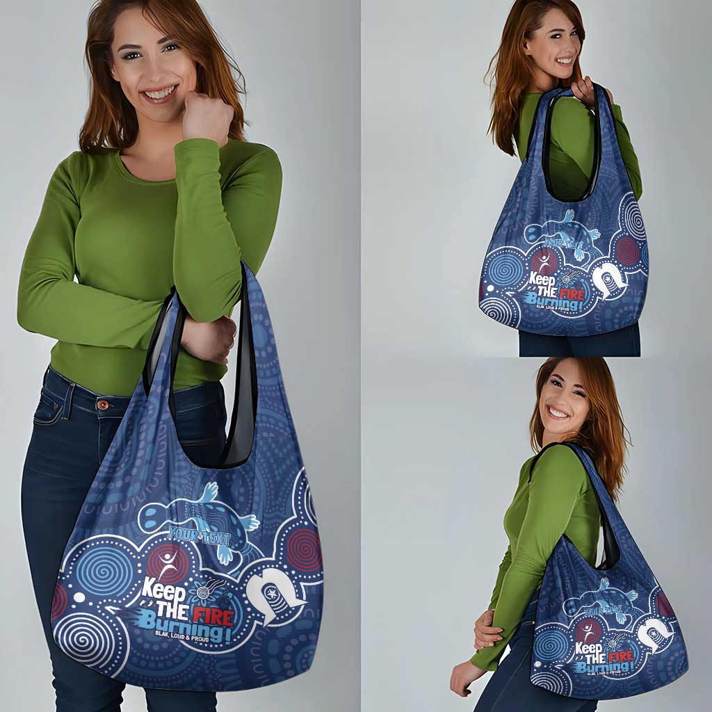 NAIDOC Week Grocery Bag NSW Blues Platypus