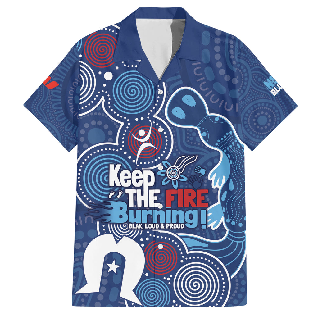 NAIDOC Week Hawaiian Shirt NSW Blues Platypus